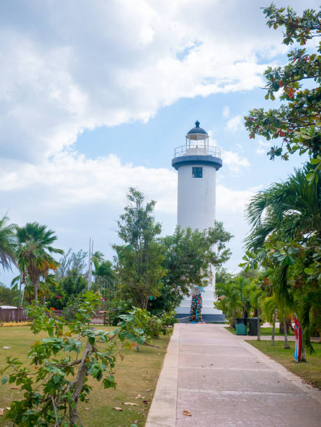 istock Lighthouse in Rincon, Puerto Rico, USA 1136697620