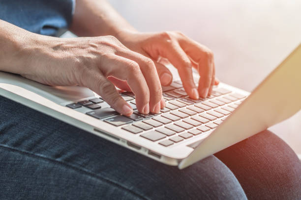 istock Digital lifestyle blog writer or business person using smart device working on internet communication technology 1136699219