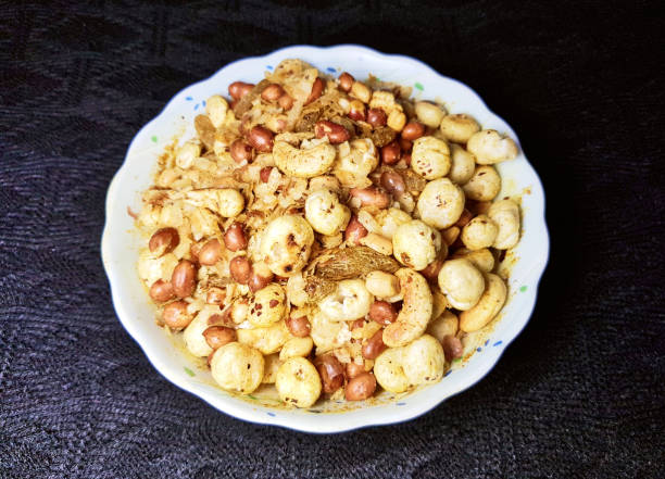 Homemade mixed Namkeen snacks
