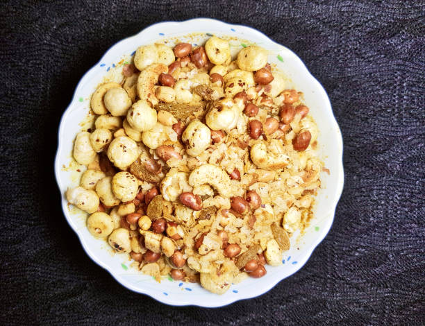 istock Homemade mixed Namkeen snacks 1136715300