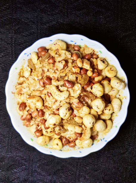 istock Homemade mixed Namkeen snacks 1136715316