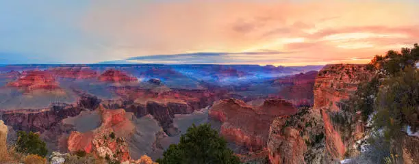Grand Canyon Sunrise Panorama