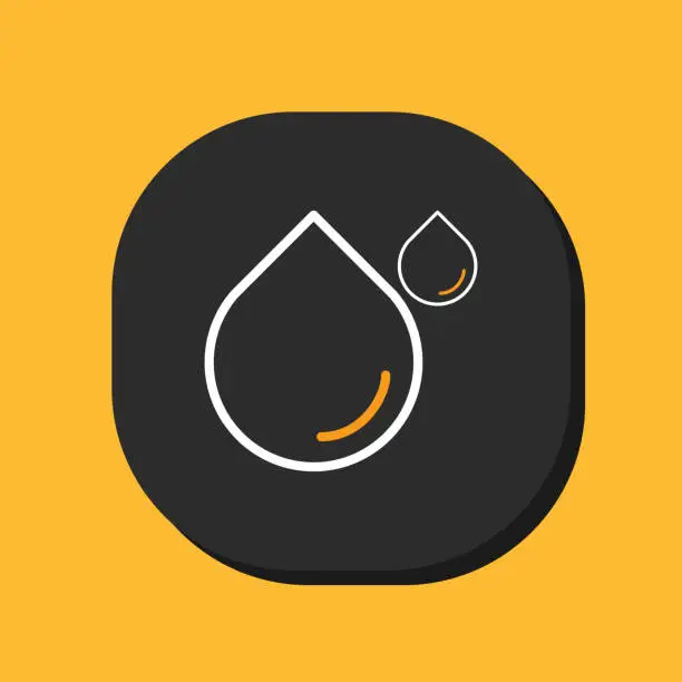 Vector illustration of Water Drop Icon