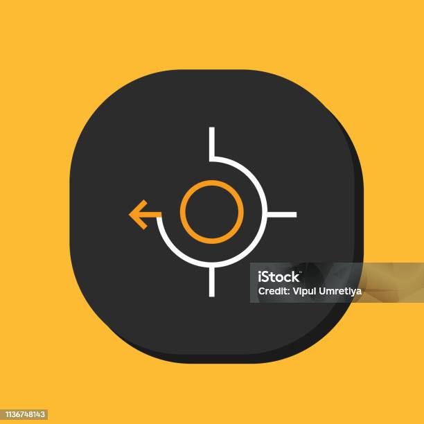 Icon Set Target And Look Stock Illustration - Download Image Now - Aiming, Advertisement, Archery