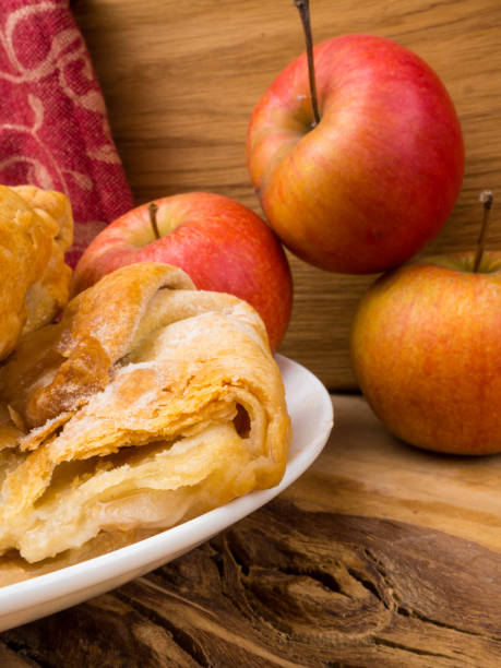 istock Homemade Organic Apple Pie Dessert Ready to Eat 1136750941