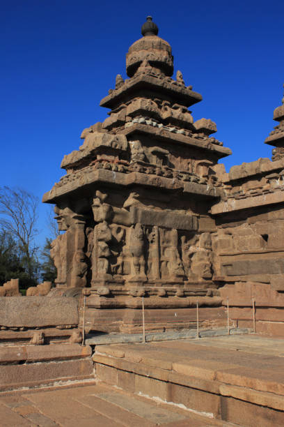 istock Ancient shore temple in Mahabalipuram, Tamil Nadu, India. 1136751082