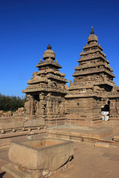 istock Ancient shore temple in Mahabalipuram, Tamil Nadu, India. 1136751300