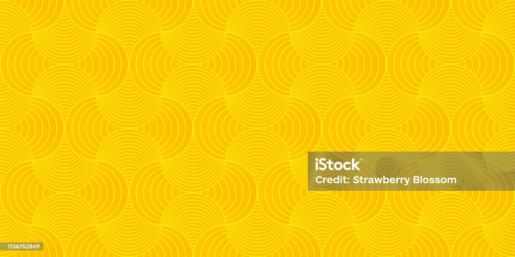 Background Pattern Seamless Geometric Wave Abstract Orange And Yellow  Colors Vector Summer Background Design Stock Illustration - Download Image  Now - iStock