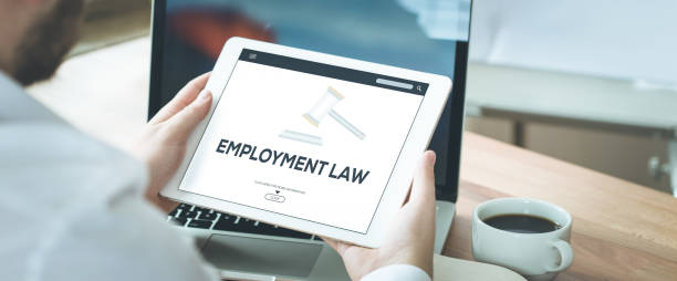 EMPLOYMENT LAW CONCEPT stock photo