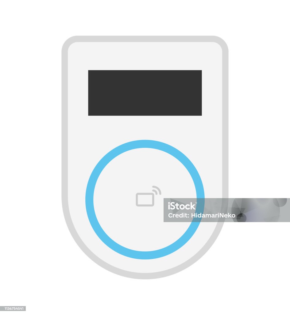 Ic Reader Icon Ic Card Reader Stock Illustration - Download Image Now - Cardkey Reader ...