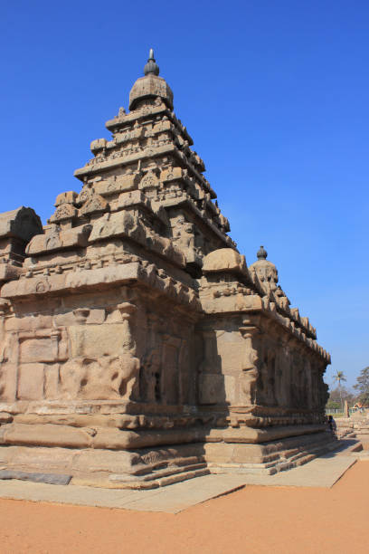 istock Ancient shore temple in Mahabalipuram, Tamil Nadu, India. 1136755932