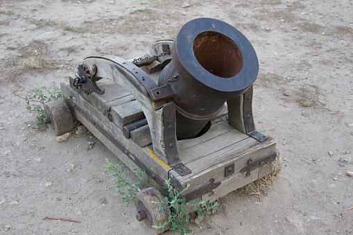 Ancient antique cannon