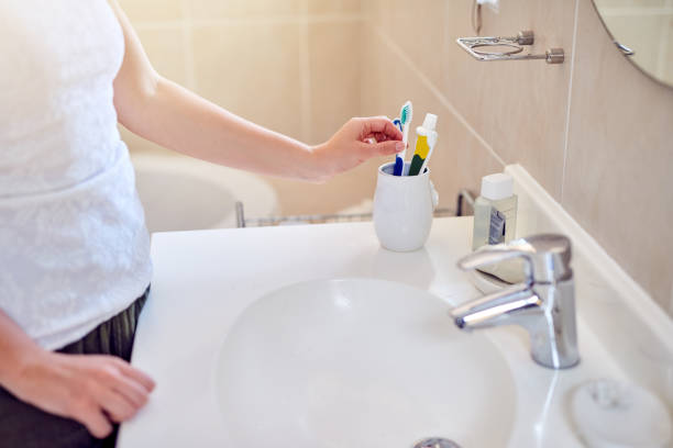 istock Brush every morning and night for a healthy smile 1136760414