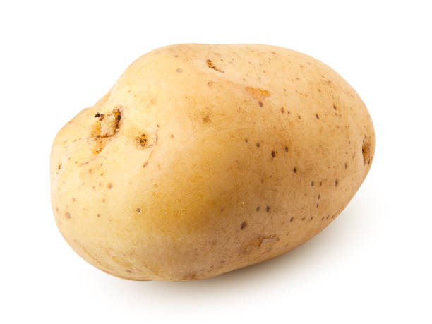 istock potato, isolated on white background, clipping path, full depth of field 1136760575