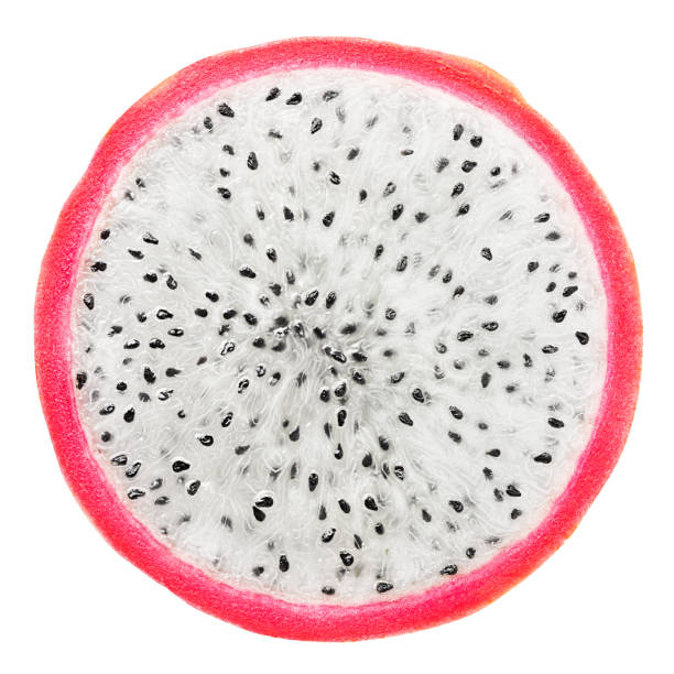istock dragon fruit slice, pitahaya, pitaya, isolated on white background, clipping path, full depth of field 1136760593
