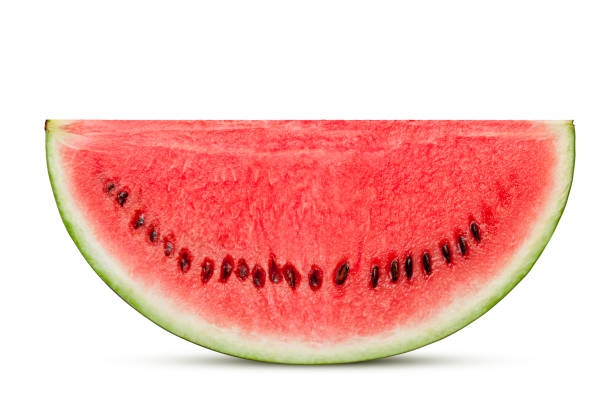 istock watermelon isolated on white background, clipping path, full depth of field 1136760613