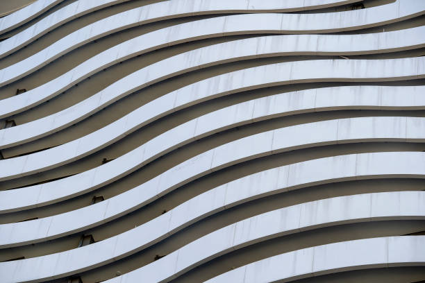 istock Facade of a modern apartment building, exterior and architecture design concept 1136762046