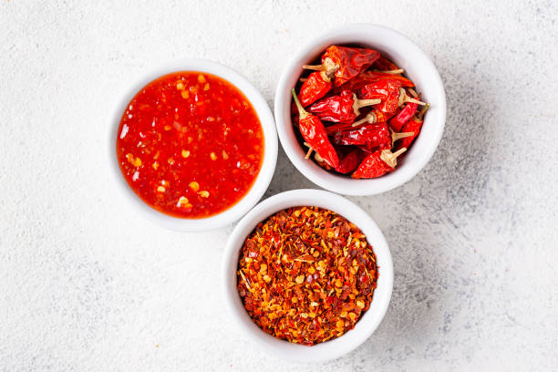 istock Chili sauce with dried peppers 1136765304