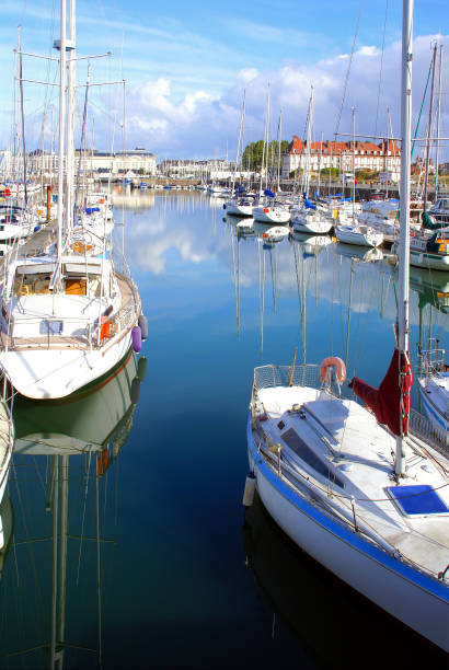istock Marina in Calvados. 1136773058