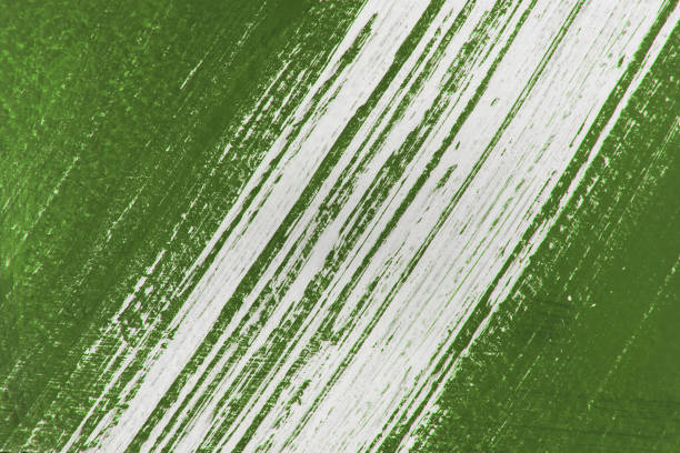 istock Abstract art background hand drawn acrylic painting. 1136778133