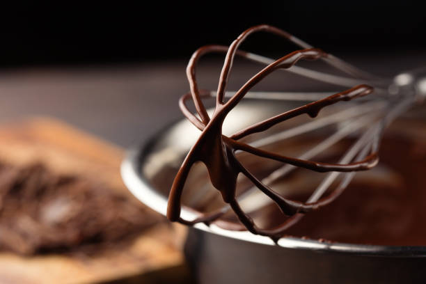 istock Homemade delicious chocolate cream 1136778267