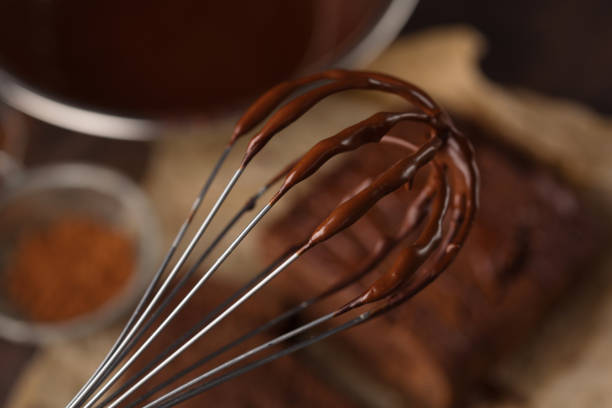 istock Homemade delicious chocolate cream 1136778311