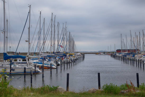 istock Boats in the harbor 1136782560