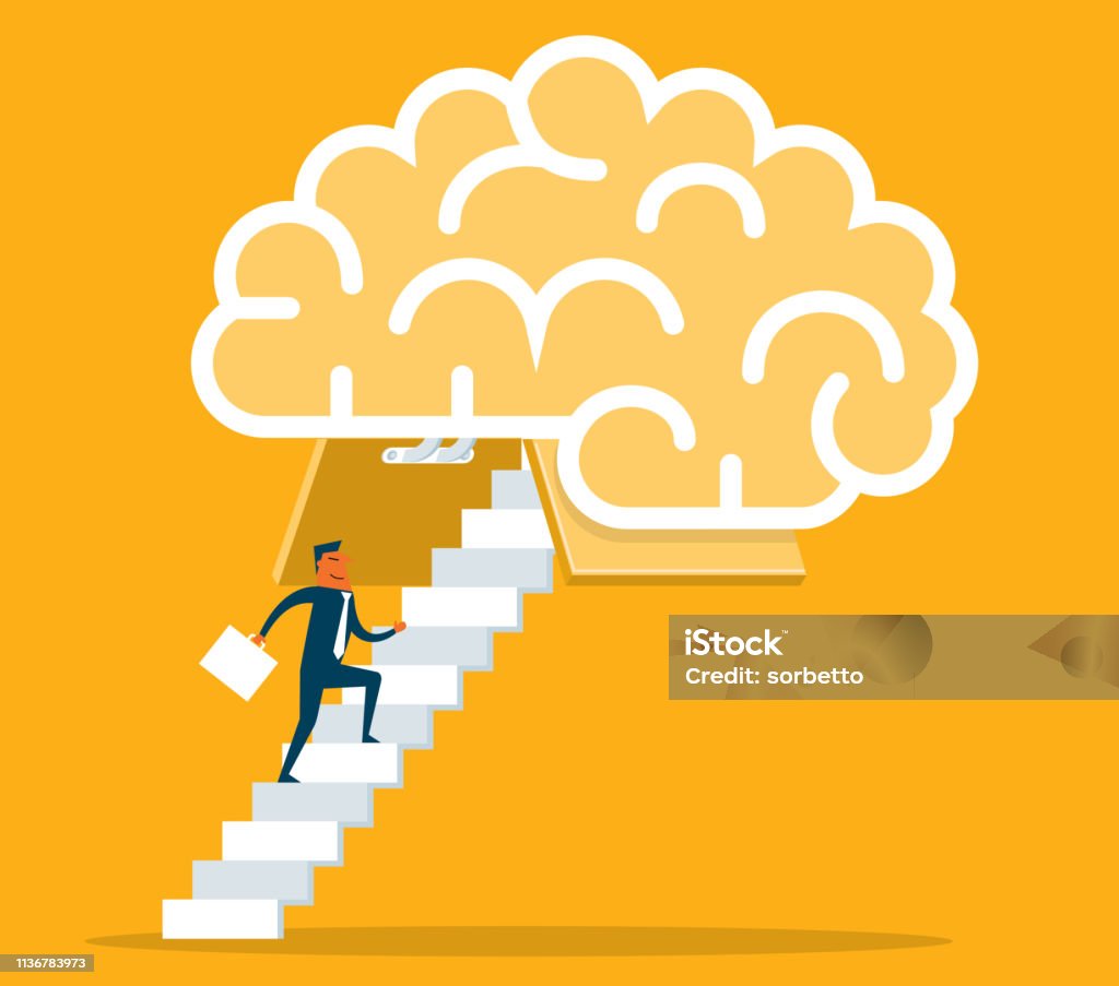 Intelectiva Intellectual Work Stock Illustration - Download Image Now - Abstract ...