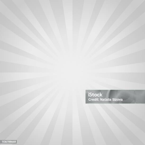 Gray Light Rays Abstract Soft Light Gray Rays Background Vector Stock Illustration ...