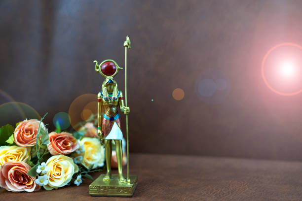 3d illustration of egyptian god Horus