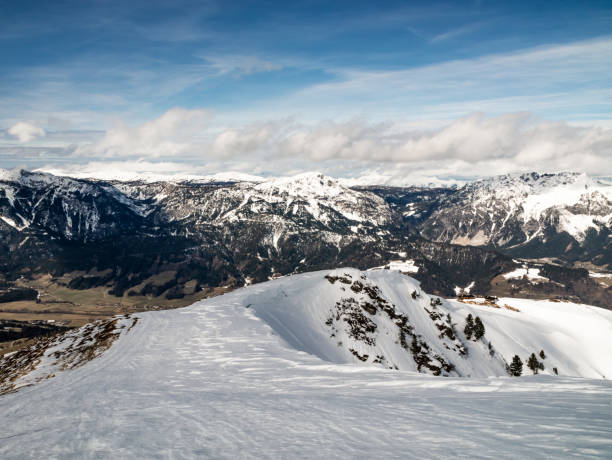 istock Panorama view from top of Pleschnitz - Austria apls 1136789681