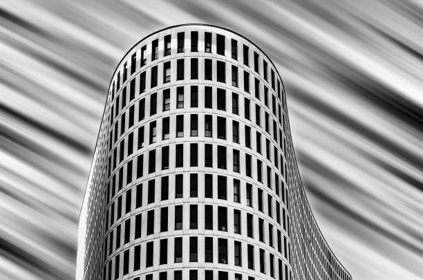 istock Geometric Building with Holes 1136792558
