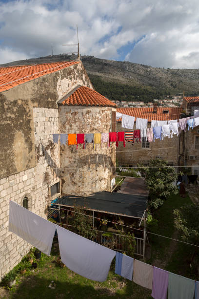 istock Laundry Between Houses-Dubrovnik,Croatia 1136796917