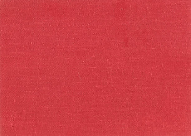 istock Red color old grungy canvas pattern with dirty spot. 1136800506
