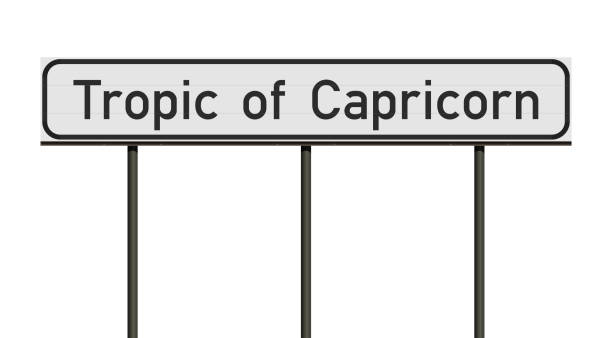 istock Tropic of Capricorn road sign 1136807248