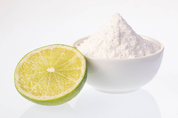 istock Baking soda with lemon - Citrus × limon 1136807369