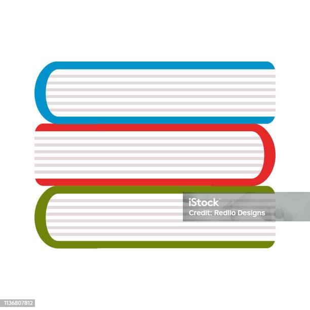 Books Icon Stock Illustration - Download Image Now - Arts Culture and Entertainment, Book, Book Cover