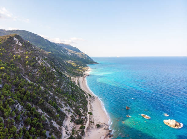 istock Kathisma Beach, Lefkada, Ionian Islands, Greece. 1136809225