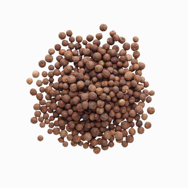 istock Pile of allspice corns, closeup 1136809513