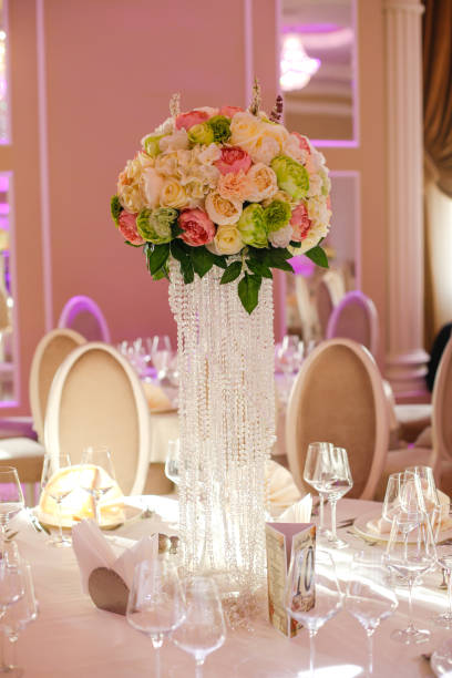 istock Beautiful restaurant for special events 1136812444