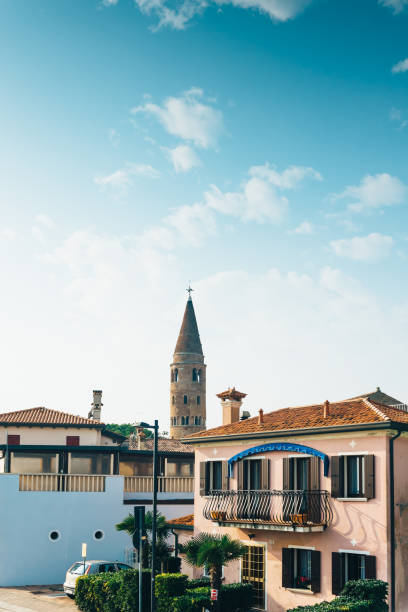 istock Belltower Duomo Santo Stefano in Caorle Italy 1136814042