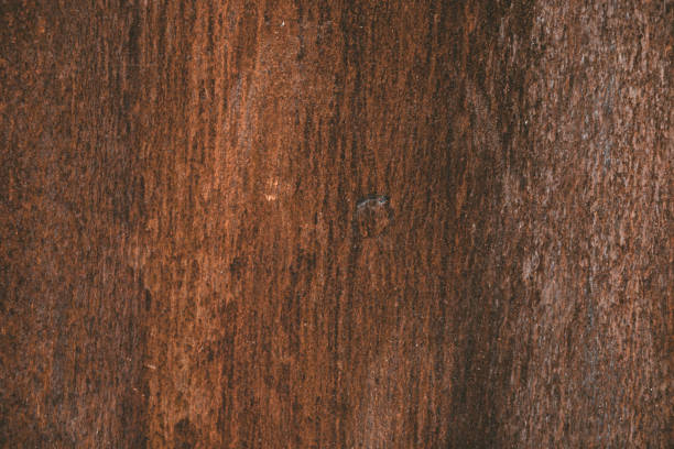 Rusted metal texture and background for design. Dark worn rusty metal. Old vintage rusted door.