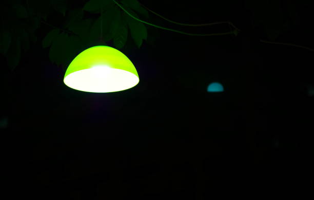 istock Green Street lamp 1136816053