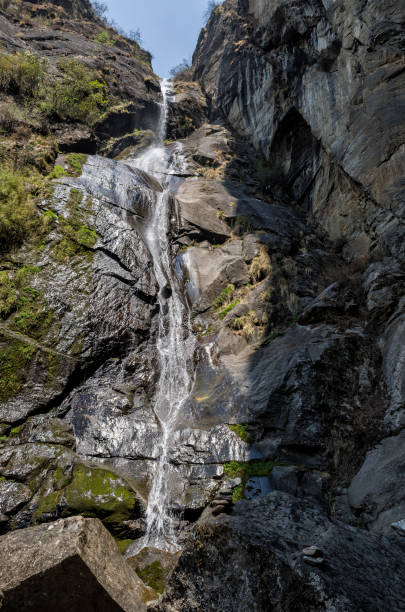 istock Waterfall at the Tiger s Nest, Paro, Bhutan 1136816062