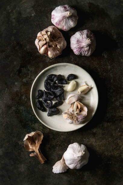 istock Variety of garlic 1136821130