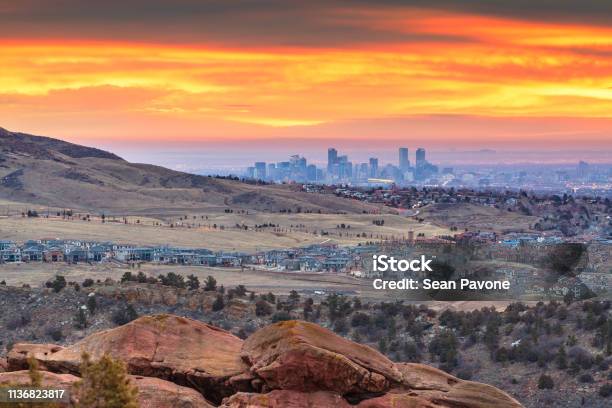 Denver Colorado Usa Stock Photo - Download Image Now - Denver, Colorado, Mountain