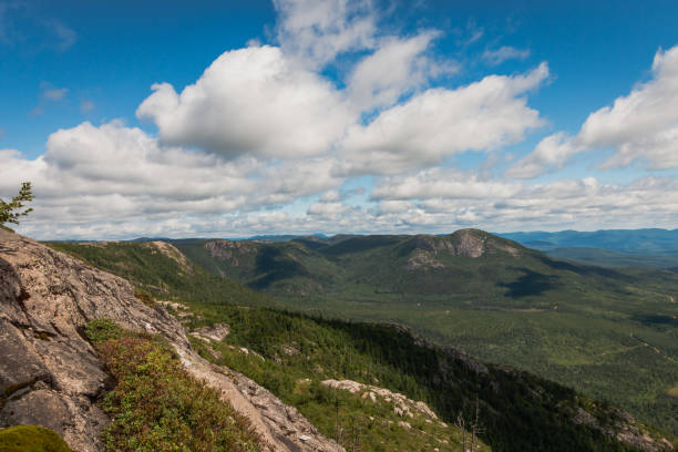 istock Landscape of Charlevoix on a cloudy day 1136828823