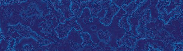 ultra široká tapeta abstraktní vektorové pozadí - loď námořní plavidlo stock ilustrace