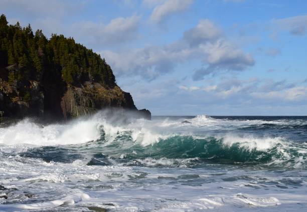 istock Newfoundland coastline seascape 1136833832