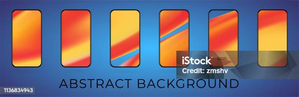 Ui Backdrop Example Modern Ui Screen Backdrop Vector Illustration Stock Illustration ...